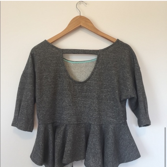 Anthropologie Saturday Sunday Peplum Pullover - Picture 6 of 7